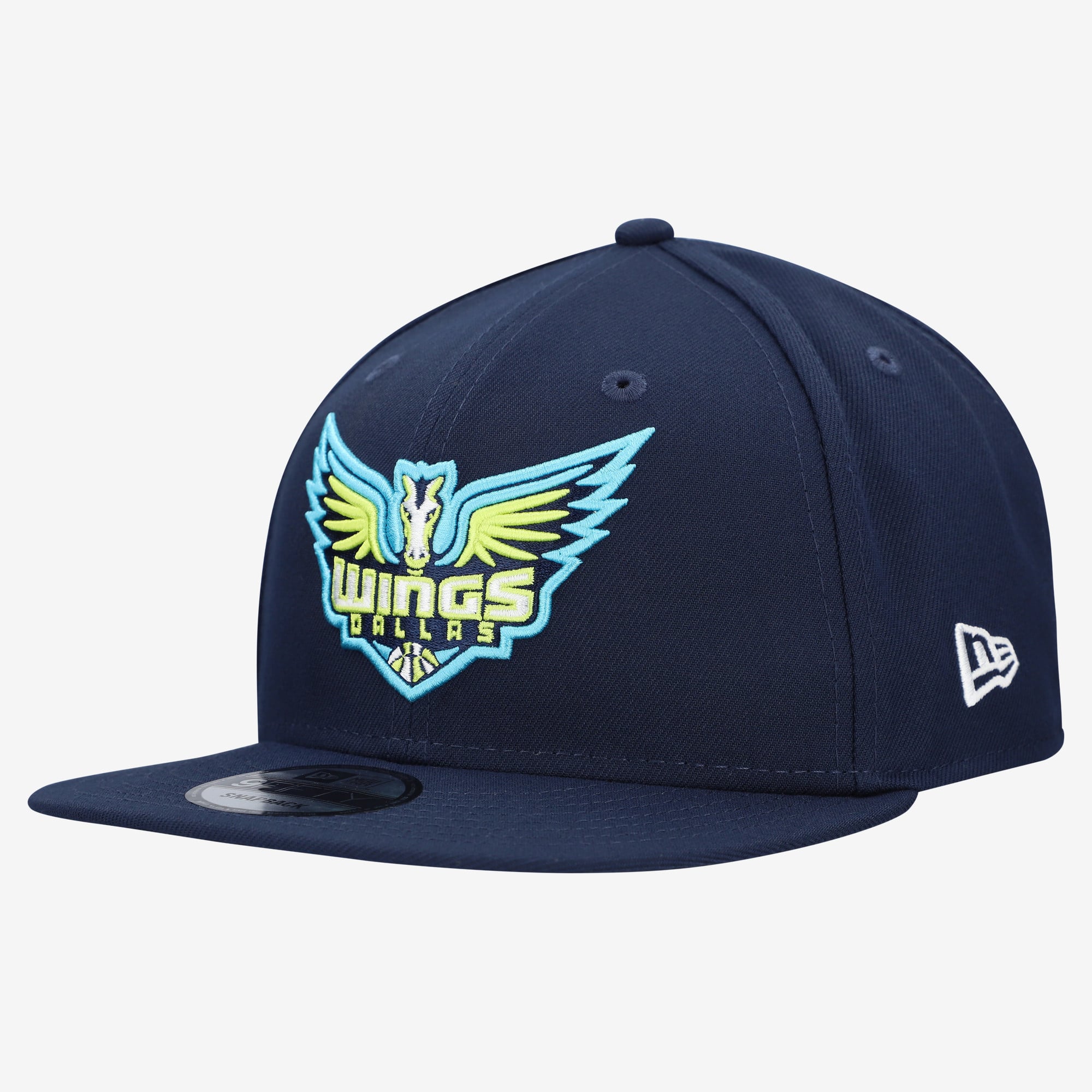 Men's New Era Navy Dallas Wings 9FIFTY Snapback Hat