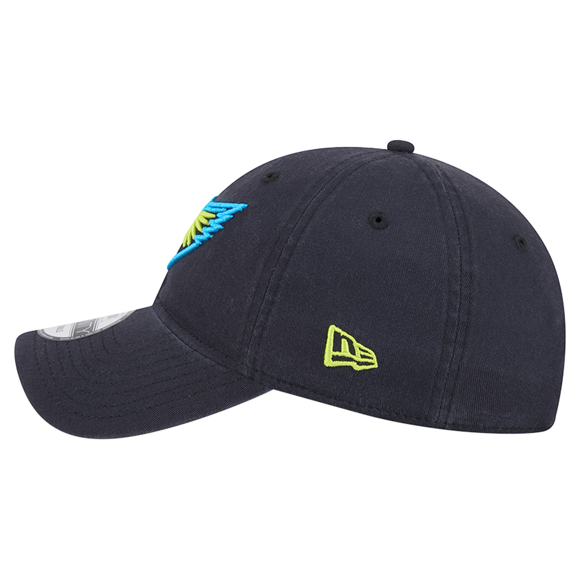 Men's New Era Navy Dallas Wings 9TWENTY Adjustable Hat