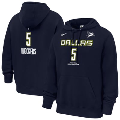 Paige Bueckers Dallas Wings Nike Explorer Edition Name & Number Hoodie - Navy