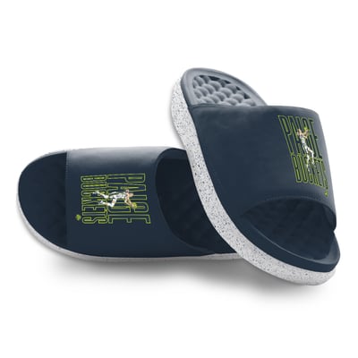 Paige Bueckers Dallas Wings ISlide Unisex Buckets Stack Motive Slide Sandals - Navy