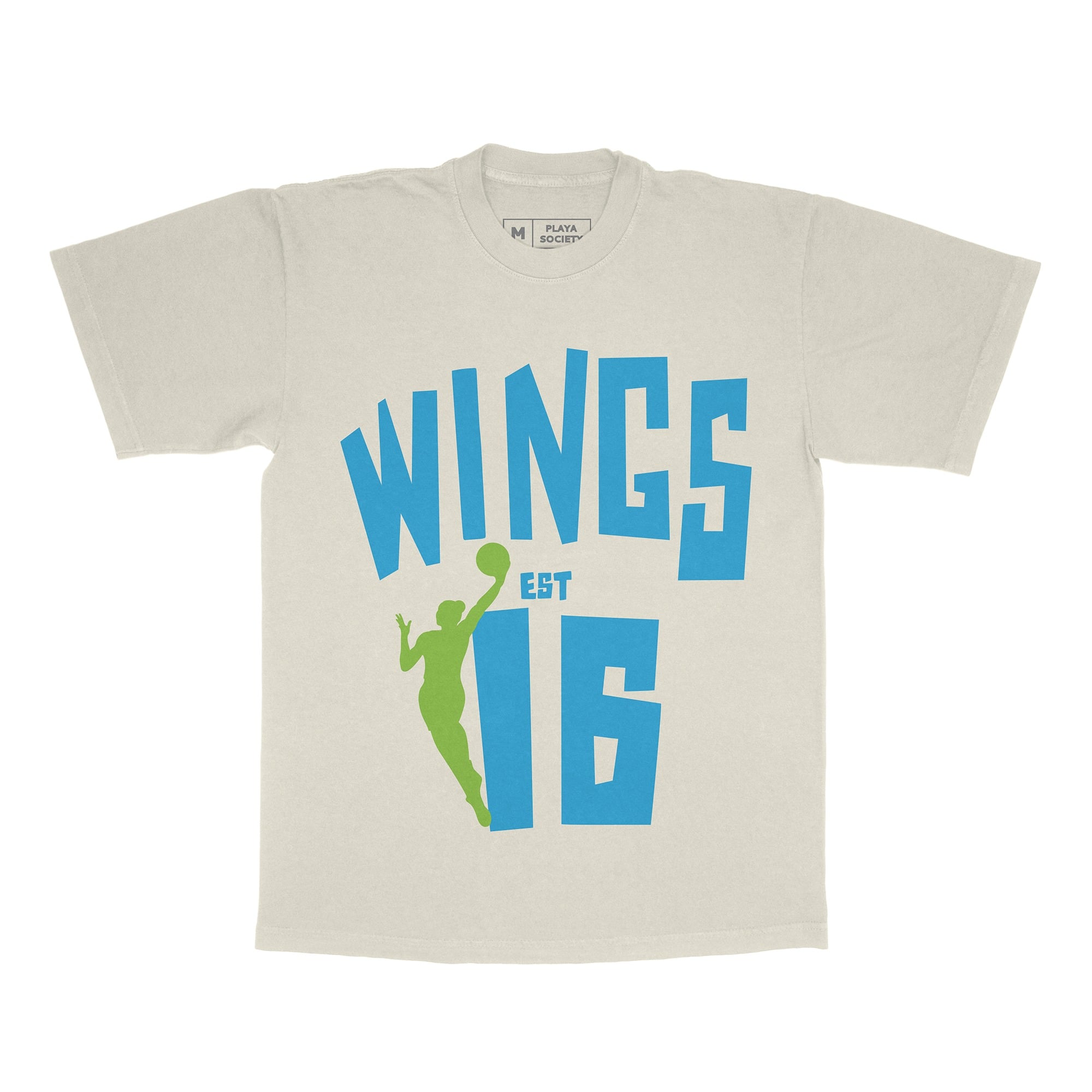 T-shirt unisexe Playa Society Oatmeal Dallas Wings Est