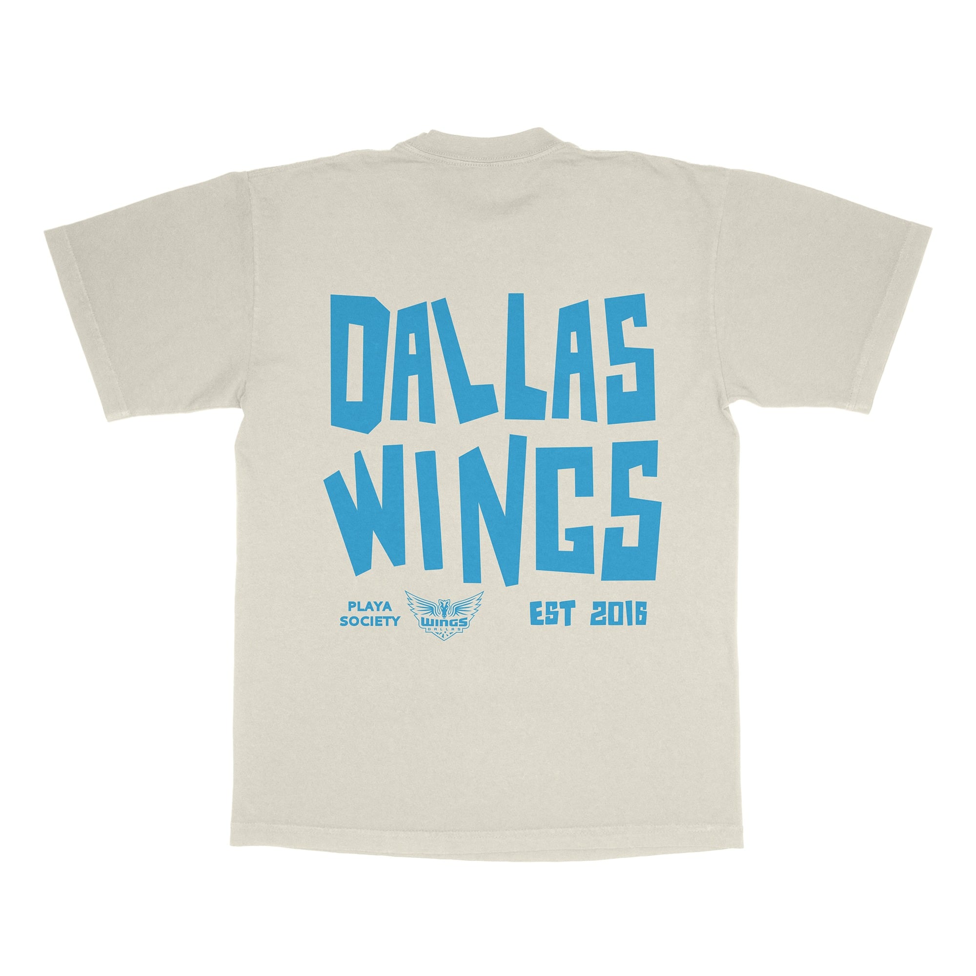 T-shirt unisexe Playa Society Oatmeal Dallas Wings Est