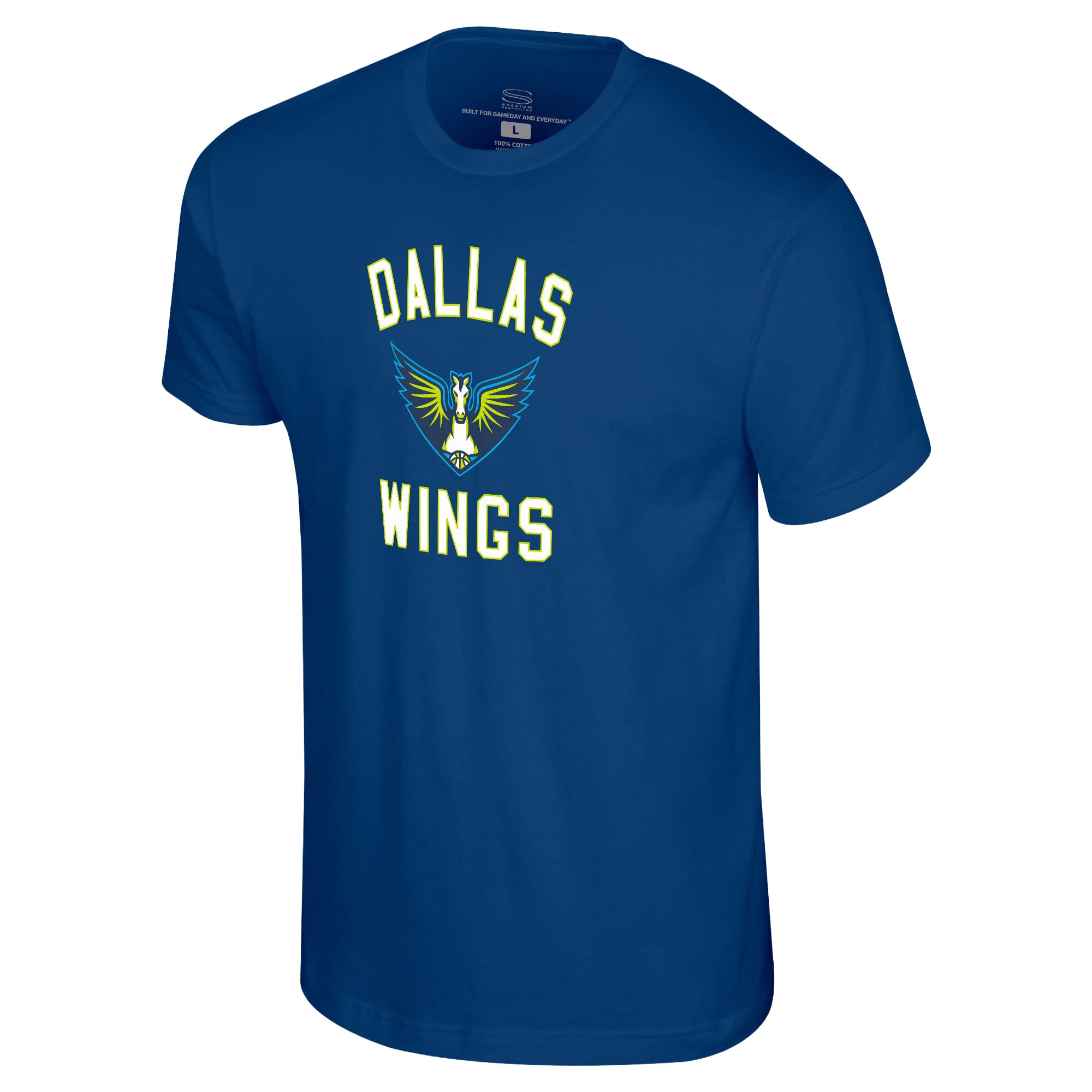 Unisex Stadium Essentials Blue Dallas Wings Athletic Soul T-Shirt