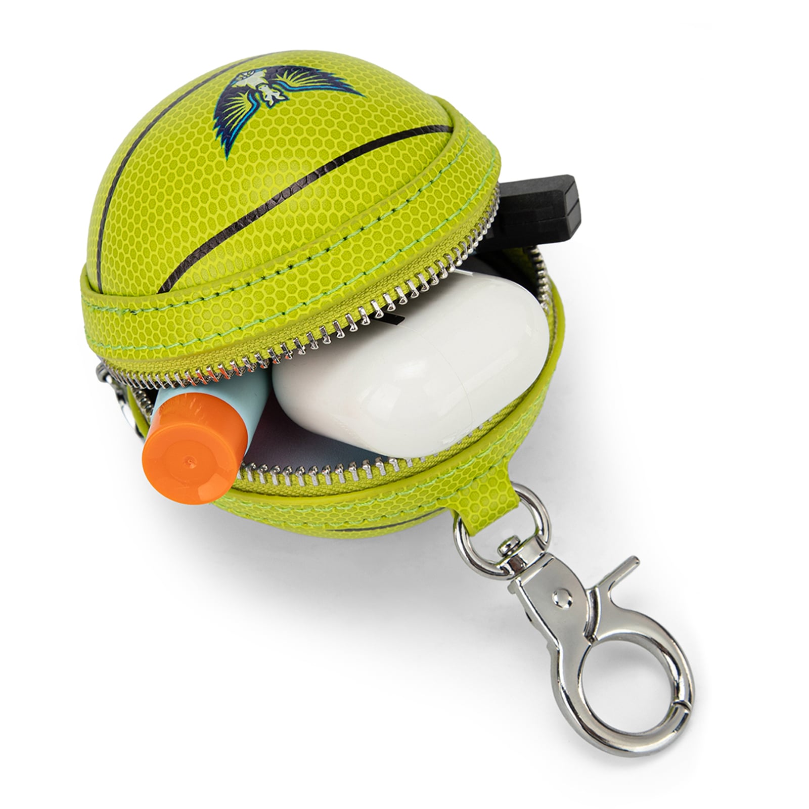Porte-clés de sac pour femme Montana West Dallas Wings Basketball