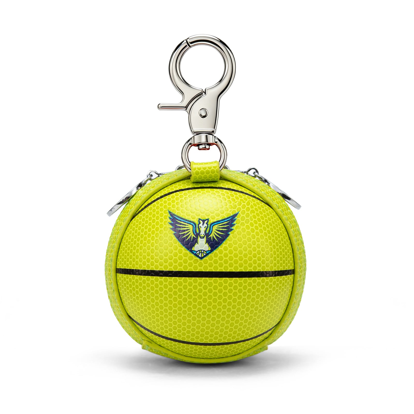 Porte-clés de sac pour femme Montana West Dallas Wings Basketball