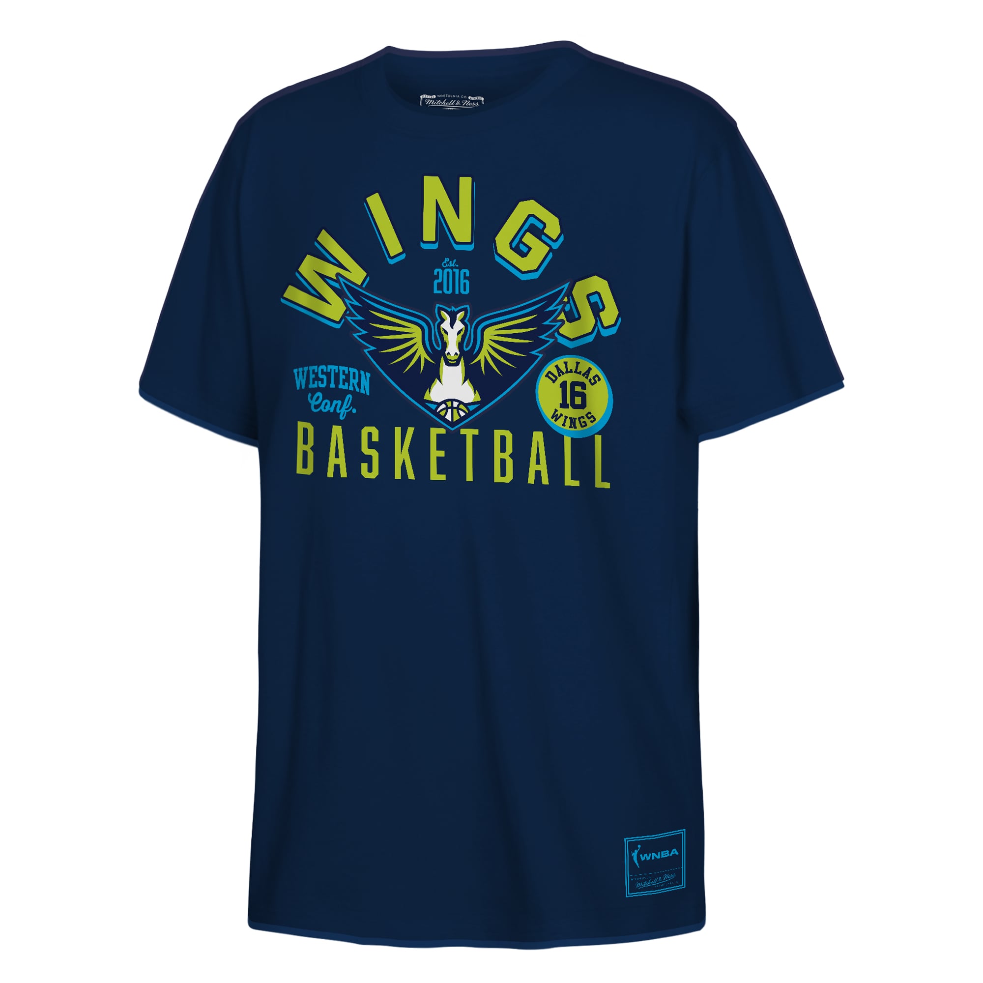 T-shirt Mitchell & Ness bleu marine Dallas Wings City So Nice pour enfant