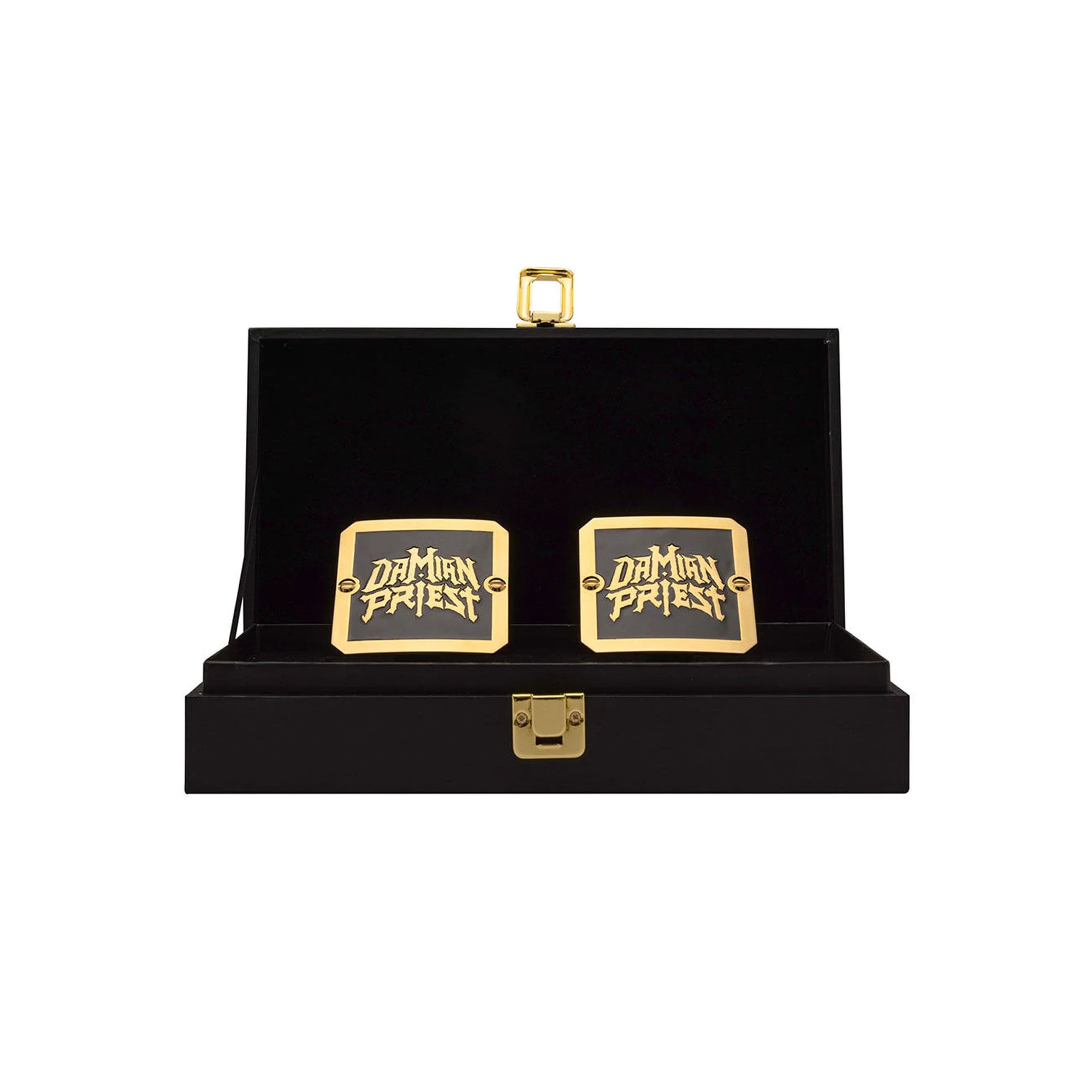 Side Tag Box Damian Priest NXT Championship Replica Side Plate Box Set