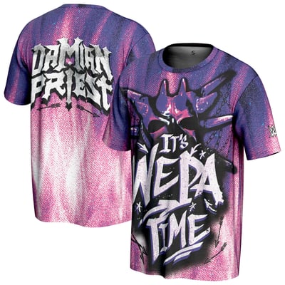 Damian Priest ProSphere Youth Wepa Time T-Shirt - Purple