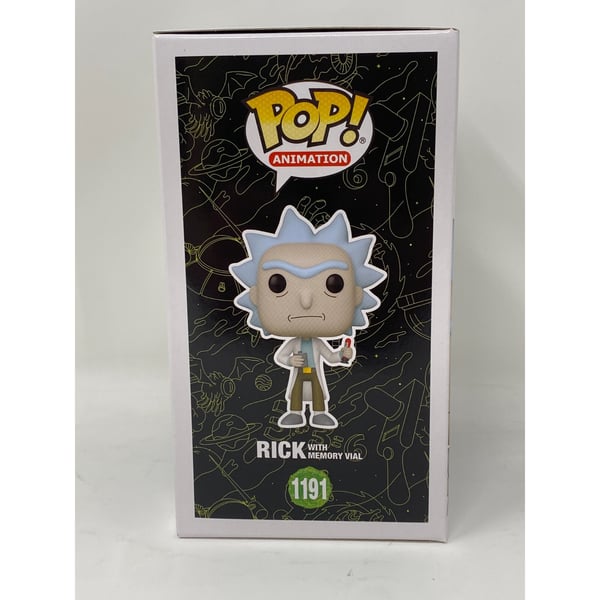 Dan Harmon Signed Rick and Morty Funko Pop Rick #1191 Autograph 