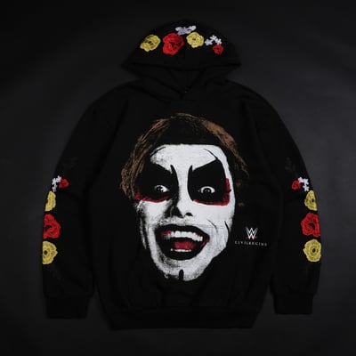 Sweat à capuche zippé Danhausen Civil Regime x WWE Cursed Forever Indie Rose - Noir