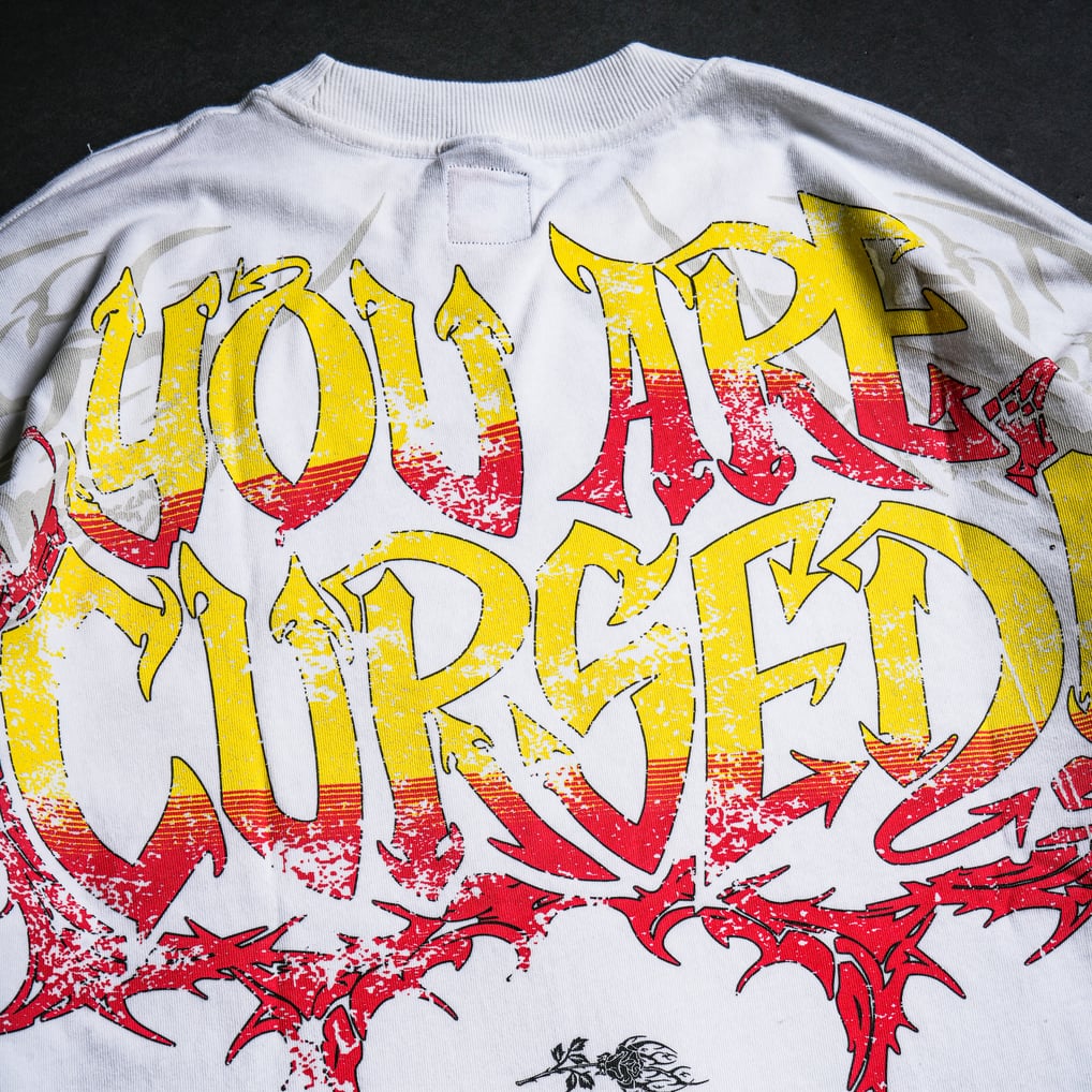 Men's Civil Regime x WWE White Danhausen You Are Cursed American ...