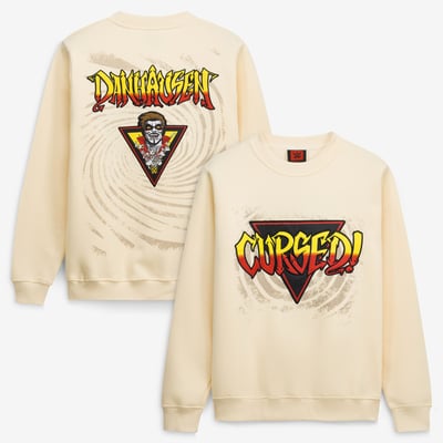 Danhausen Cursed! Sweatshirt - Cream