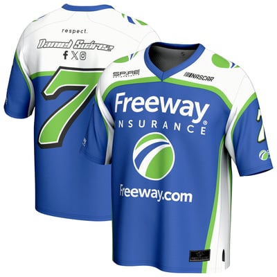 Daniel Suarez ProSphere Youth Freeway Insurance Football Fashion Jersey - Blue
