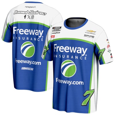Daniel Suarez ProSphere Youth Freeway Insurance T-Shirt - Blue