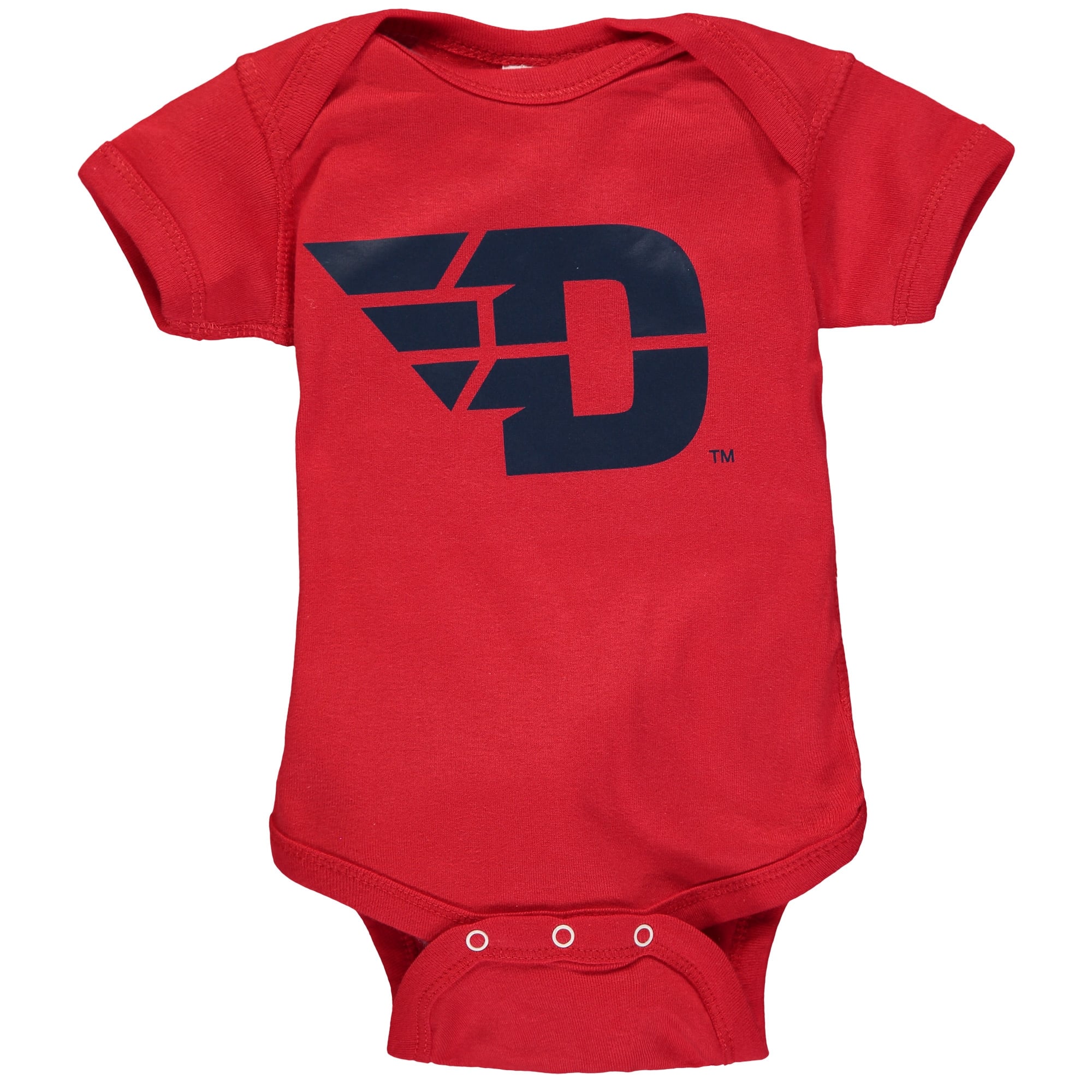 Body bébé rouge Dayton Flyers à grand logo Two Feet Ahead