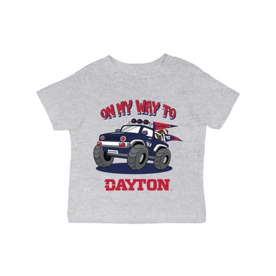Dayton Flyers Vive La Fete Infant On My Way T-Shirt - Gray