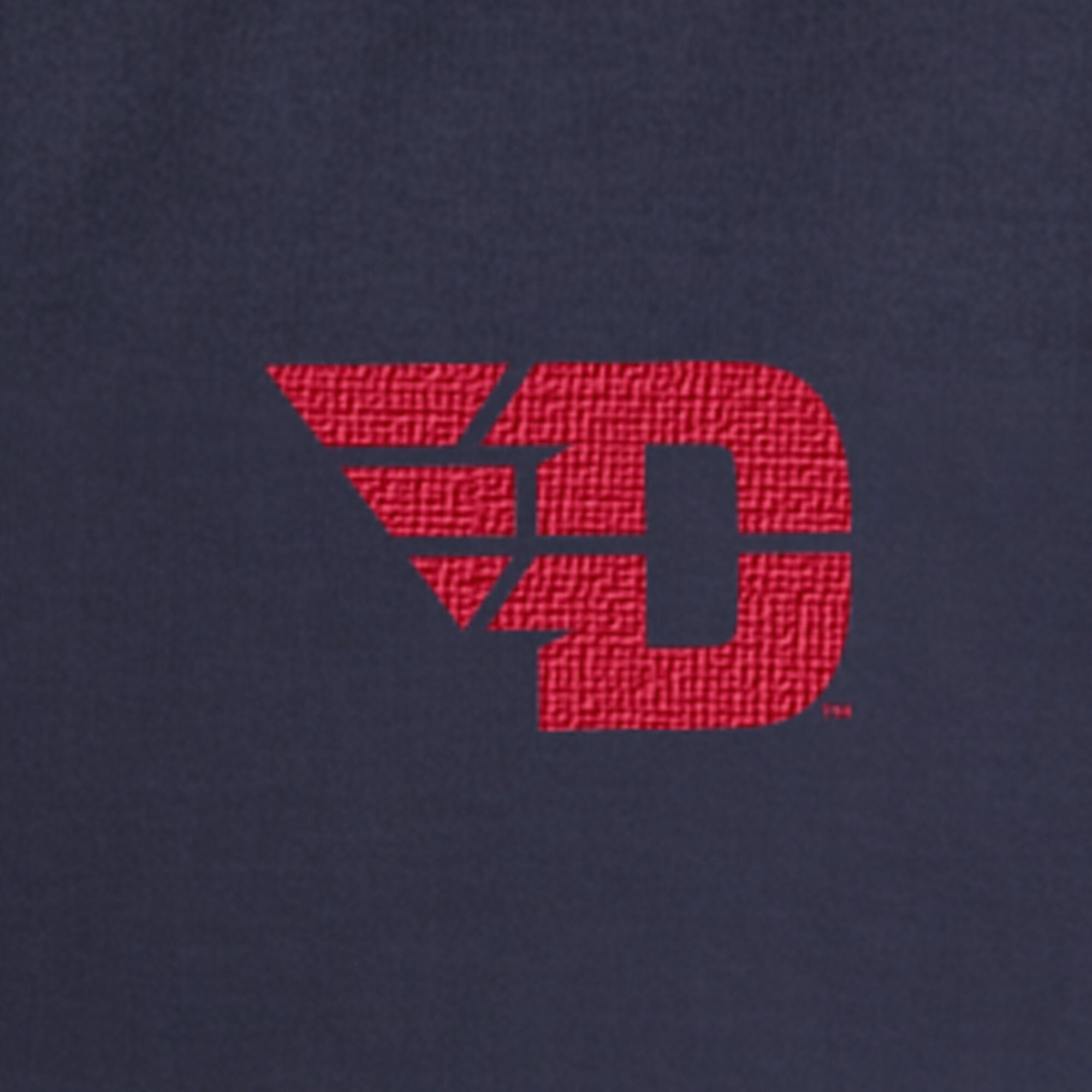 Pull polaire à col zippé Champion bleu marine Dayton Flyers pour homme