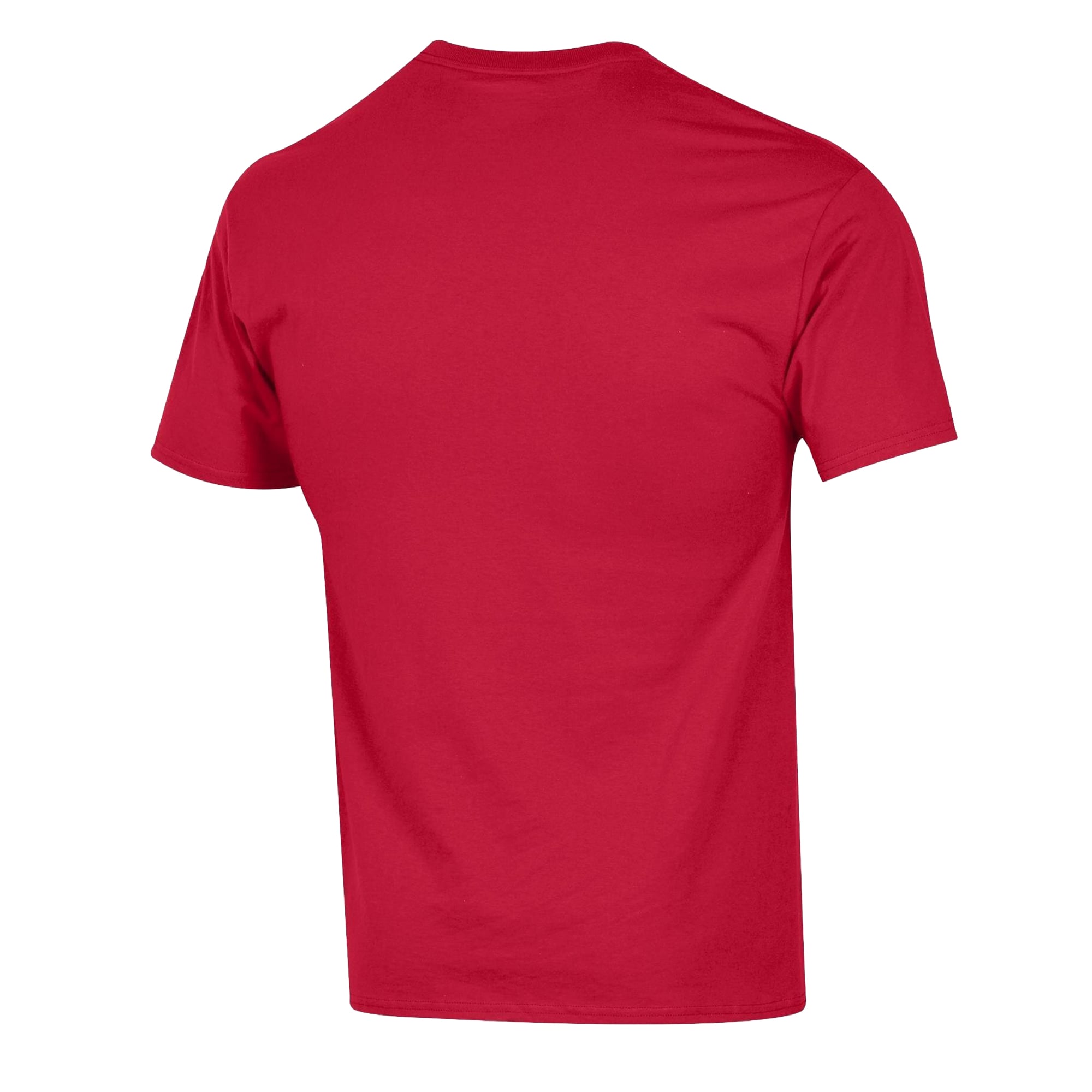 Men's Champion Red Dayton Flyers Arch Logo T-Shirt