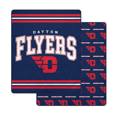 Dayton Flyers Pegasus Legacy Arch Double-Sided 60" x 70" Blanket