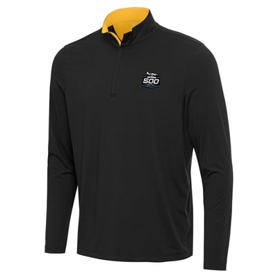 Antigua 2027 Daytona 500 Content Quarter-Zip Jacket - Black