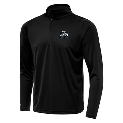 Antigua 2027 Daytona 500 Tribute Quarter-Zip Pullover - Black