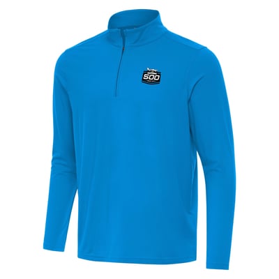 Antigua 2027 Daytona 500 Intent Quarter-Zip Pullover - Blue