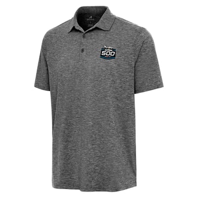 Antigua 2027 Daytona 500 Par 3 Polo - Heather Black