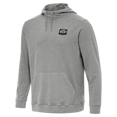Antigua 2027 Daytona 500 Cloud Hoodie - Heather Gray