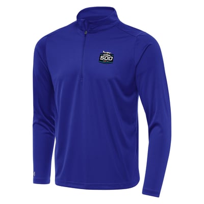 Antigua 2027 Daytona 500 Tribute Quarter-Zip Pullover - Royal