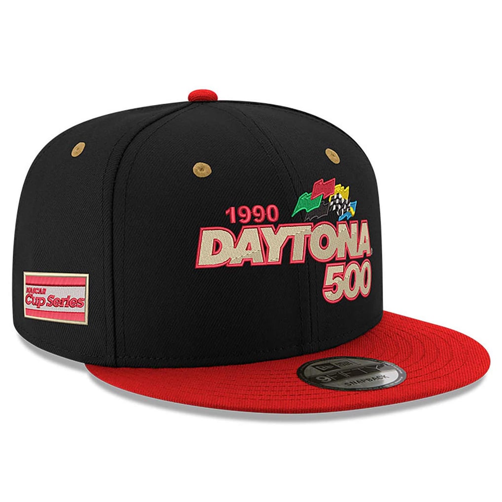 Casquette Baseball Vintage DENTYNE RACING - Snapback Rouge Années 90 - Style Rétro Avec Logo Damier