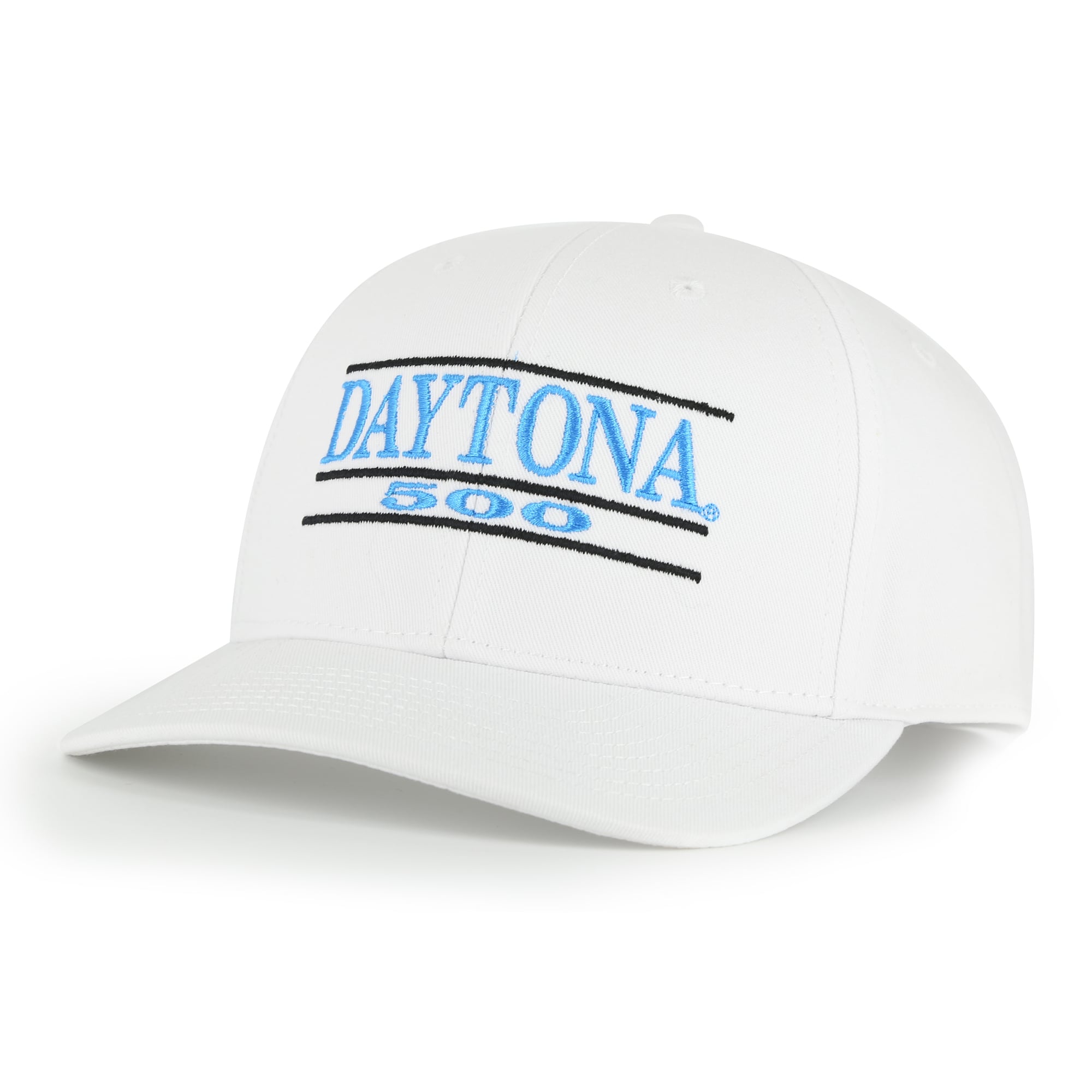 Men's The Game  White Daytona 500 Bar Mid-Pro Adjustable Hat