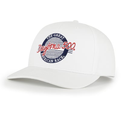  Daytona International Speedway The Game Circle Mid-Pro Adjustable Hat - White