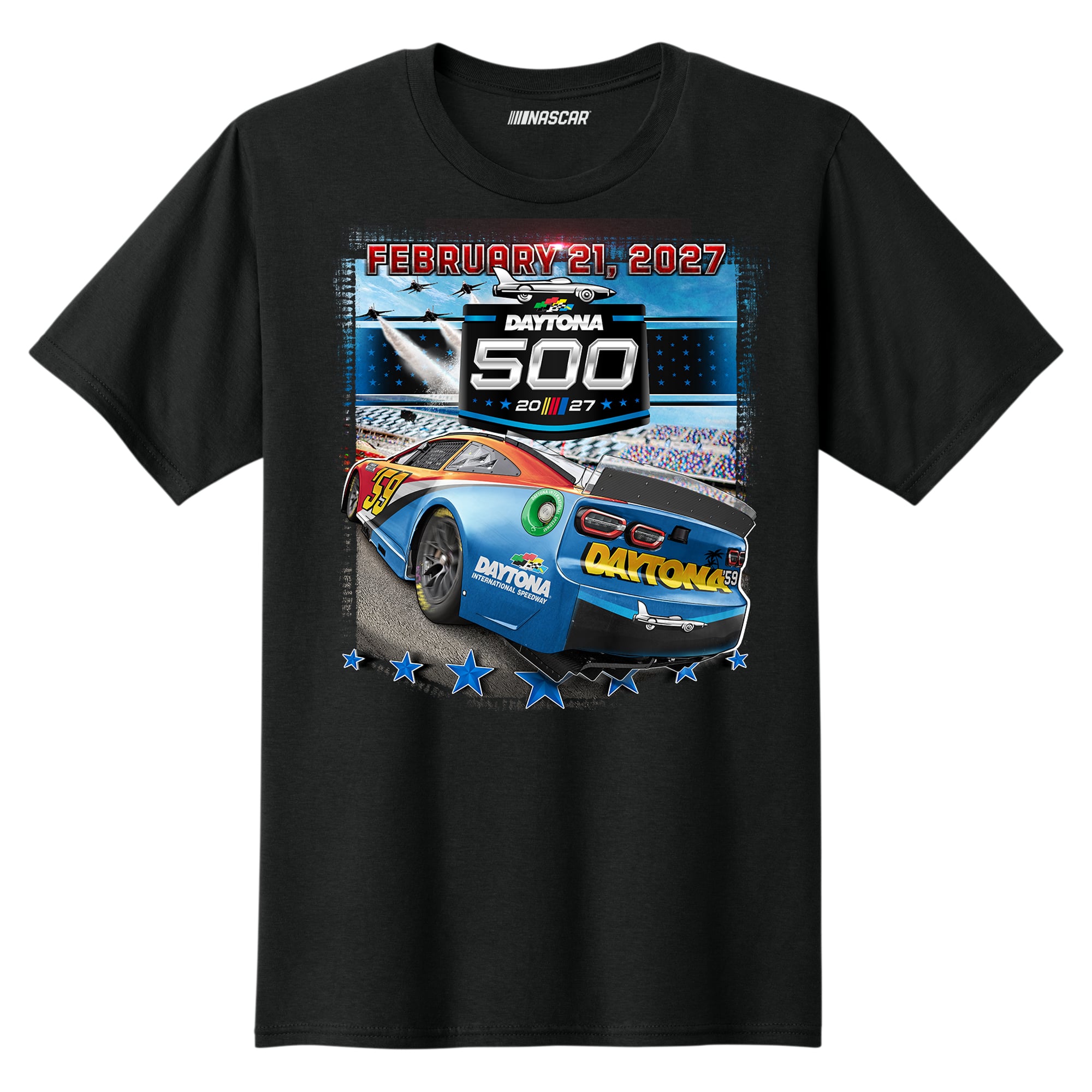 Unisex The Game Black Daytona International Speedway Event T-Shirt