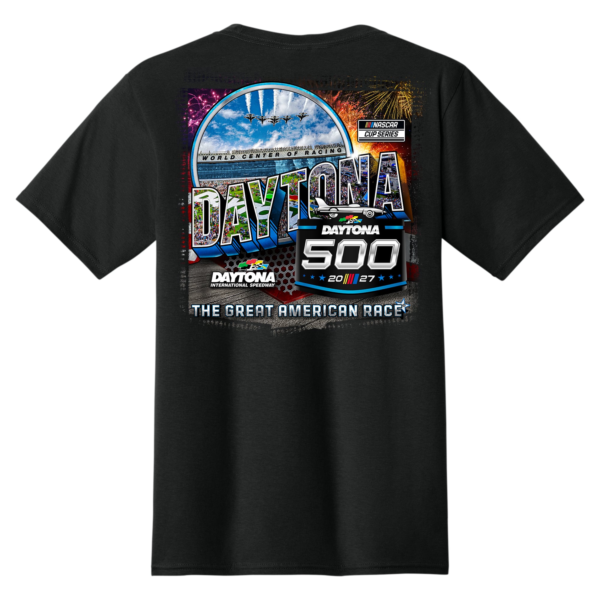 Unisex The Game Black Daytona International Speedway Event T-Shirt