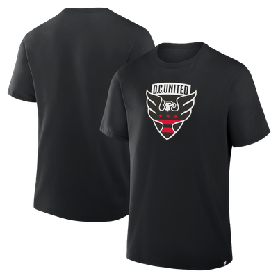 D.C. United Fanatics Logo T-Shirt - Black