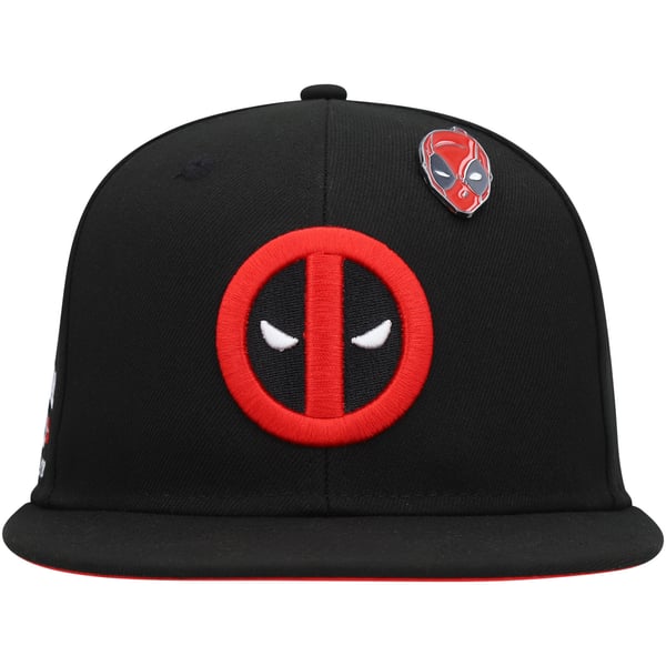 Deadpool Grad Cap Deadpool Symbol Baseball Cap On