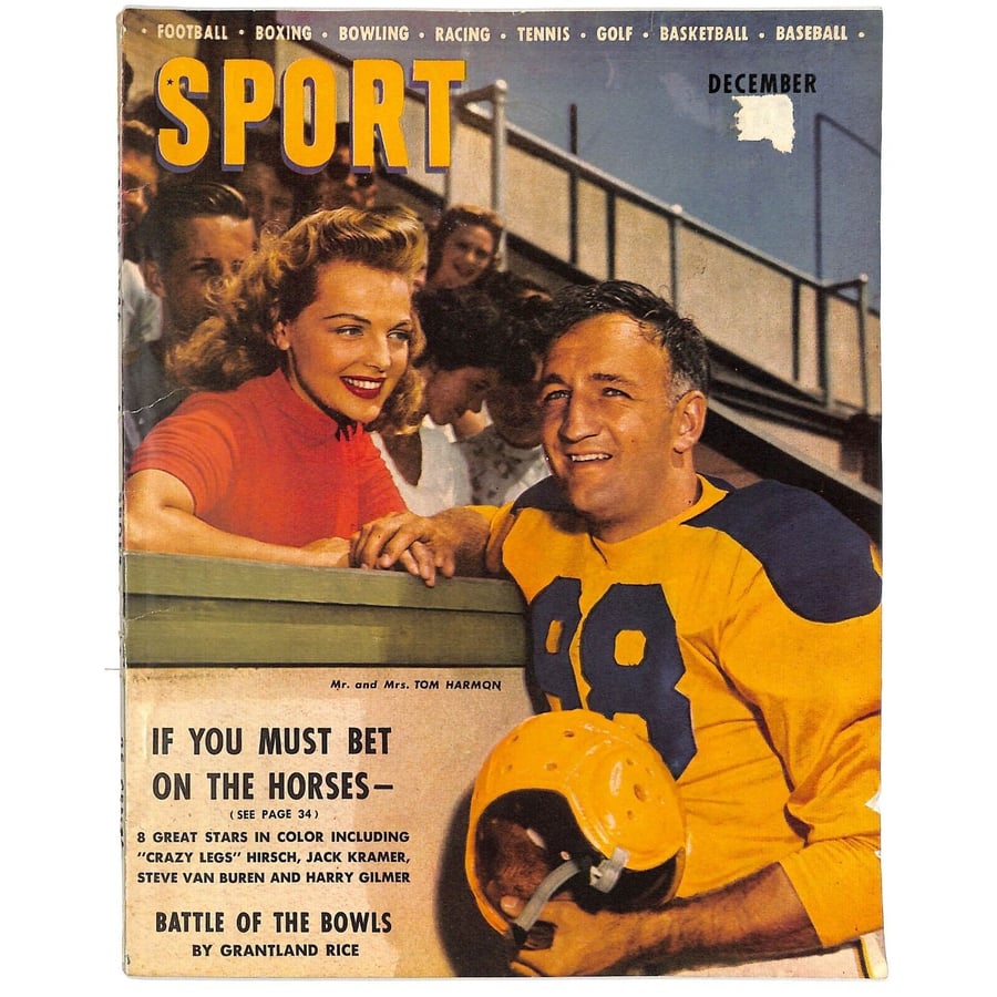 Tom Harmon And Elyse Knox Tom Harmon Wikiwand