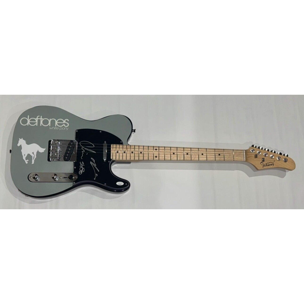 Deftones Signed White Pony Electric Guitar Chino Moreno Steph Abe 