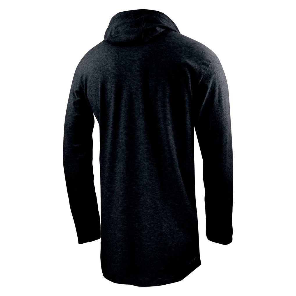 Delaware Fightin' Blue Hens Nike Color Pop Performance Hoodie Long Sleeve T-Shirt - Black
