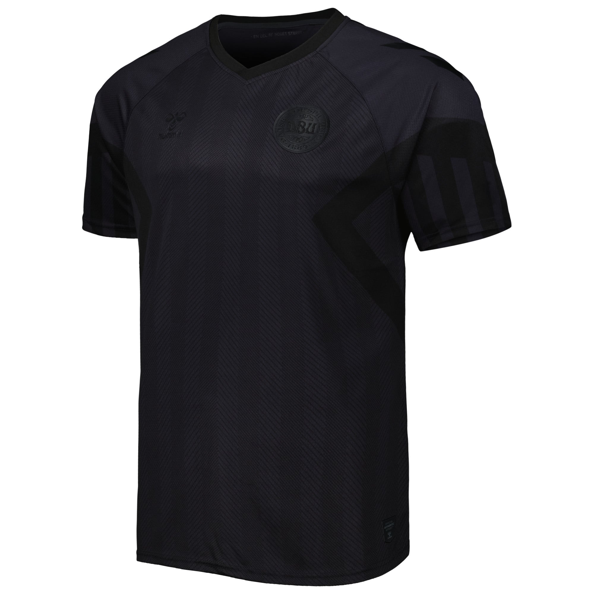 Denmark National Team 2022/23 Third Replica Jersey - Black