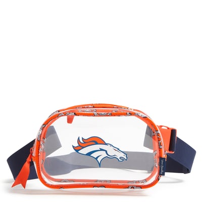  Denver Broncos Vera Bradley Clear Small-Belt Bag