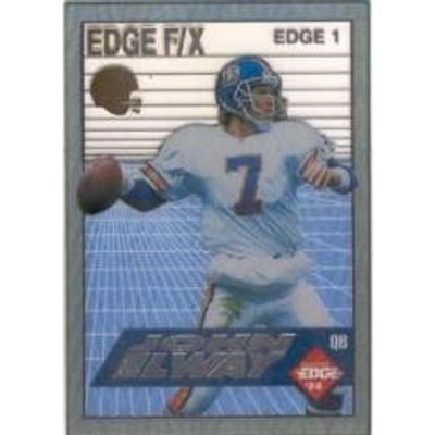 1994 Collector's Edge FX Silver Letters #1 John Elway