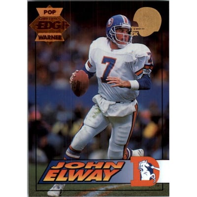 1994 Collector's Edge Pop Warner 22K Gold #51 John Elway