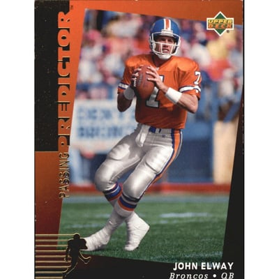 1994 Upper Deck Predictor League Leaders #RP3 John Elway
