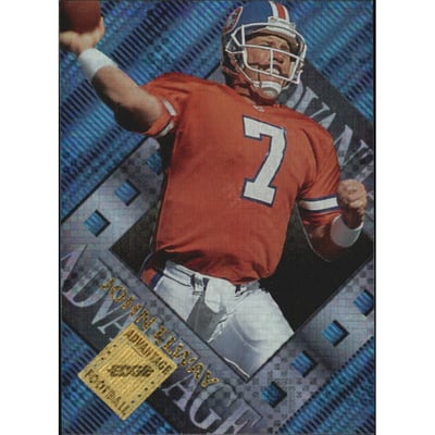 1996 Collector's Edge Advantage Perfect Play Foils #8 John Elway
