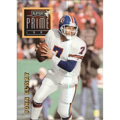 1996 Playoff Prime #162 John Elway