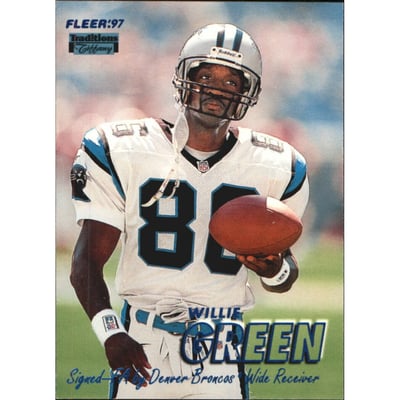 1997 Fleer Tiffany Blue #219 Willie Green