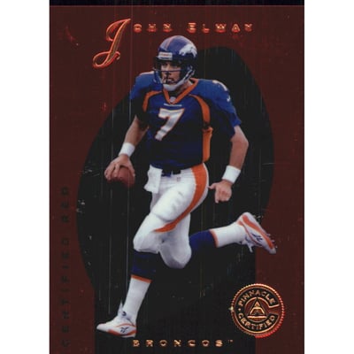 1997 Pinnacle Certified Red #10 John Elway