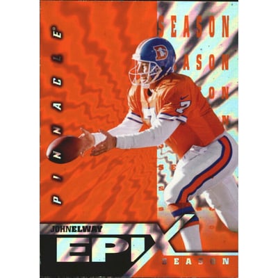 1997 Pinnacle Epix #E20 J.Elway SEASON