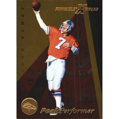 1997 Pinnacle X-Press Autumn Warriors #145 John Elway PP
